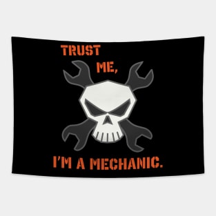 Trust Me, I'm A Mechanic Tapestry