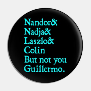 Not You Guillermo Pin