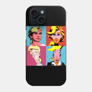 Monkey Warhol Phone Case