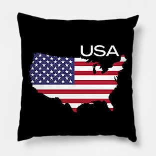 Afrinubi - American Pride - July 4th - USA Pillow