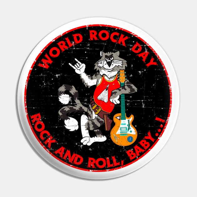 F-14 Tomcat - World Rock Day - Rock and Roll, Baby...! Grunge Style Pin by TomcatGypsy