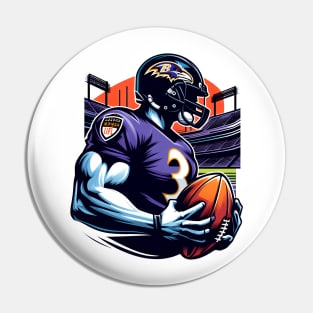 Baltimore Ravens 002 Pin