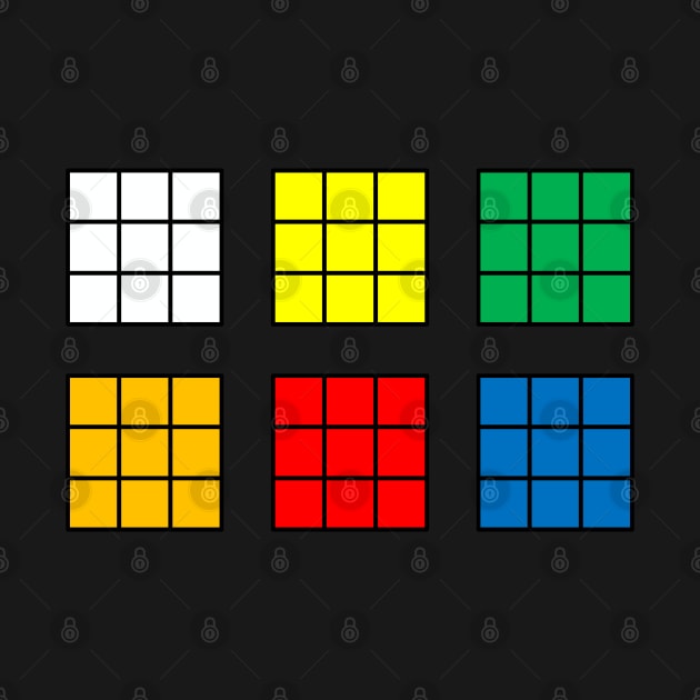 Rubik's Cube All Views by inotyler
