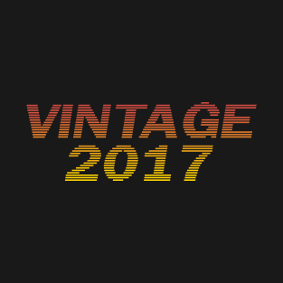 Vintage 2017 T-Shirt