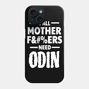 Y'all Need Odin - Minimalist Norse Mythology Meme Phone Case