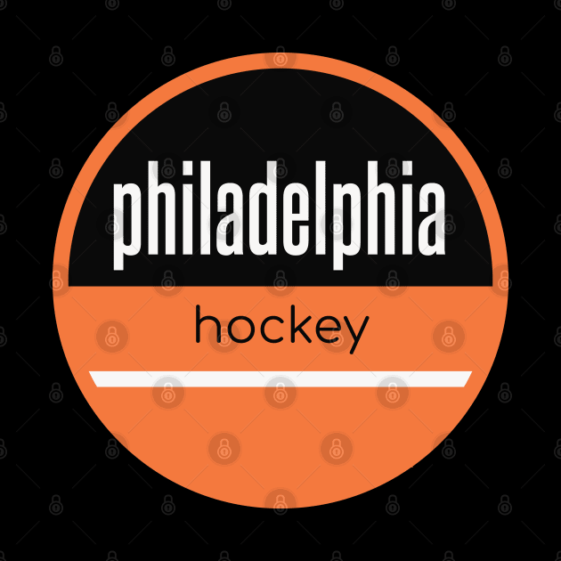 philadelphia flyers hockey by BVHstudio