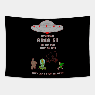 Area 51  fun run Tapestry