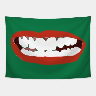 Abstract Mouth Tapestry