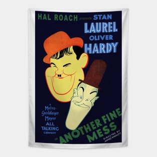 Laurel & Hardy Tapestry