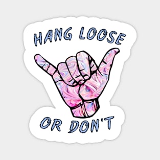 Hang loose shaka pastel surfer hippie hand symbol Magnet