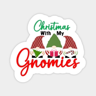 Christmas with my Gnomies Magnet