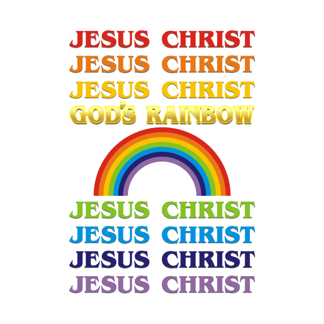 Jesus Christ - God's Rainbow by Flabbart