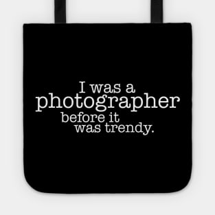 Funny Old Photographer Design Tote