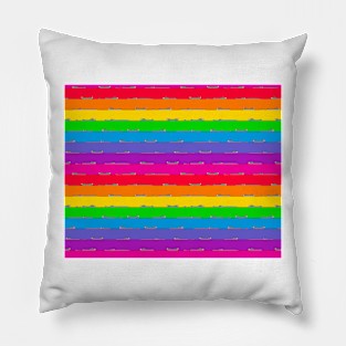 I-Spy Hippo! rainbow bright Pillow