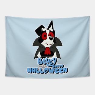 Happy Halloween // Blueu Dracula Tapestry