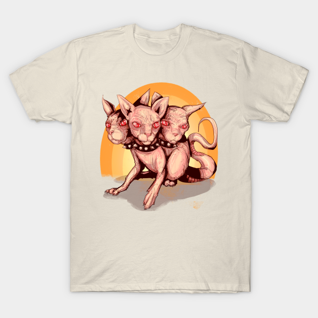 Discover PURRberus - Cerberus - T-Shirt