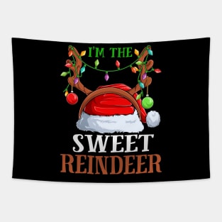 Im The Sweet Reindeer Christmas Funny Pajamas Funny Christmas Gift Tapestry