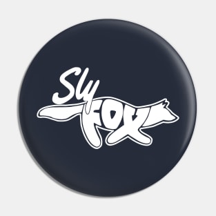 Sly Fox White Pin