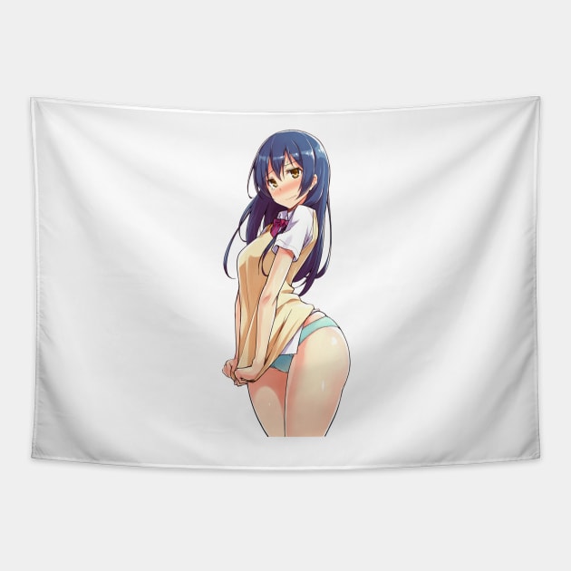 Umi Sonoda BUTT Tapestry by MemeShark