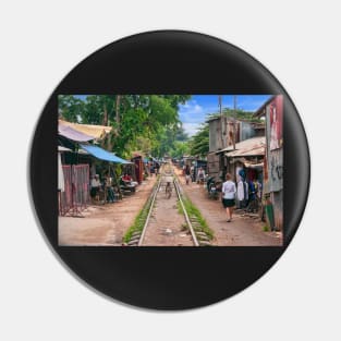 Cambodian Railways Pin