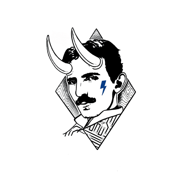 Nikola Tesla by Borapronobis