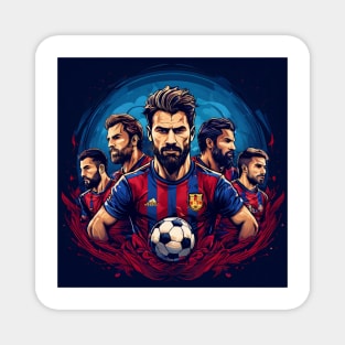 FC Barcelona Lionel Messi Magnet