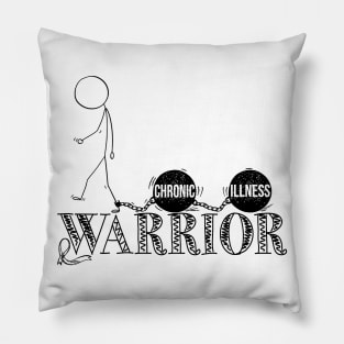 Chronic Illness "ball'n'chain" Pillow