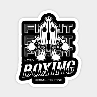 The Boxing Cactus Magnet