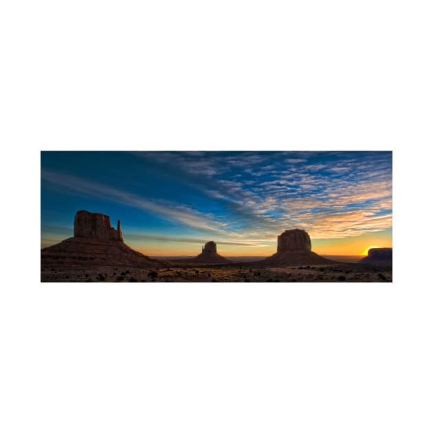 Sunrise on Monument Valley by jforno