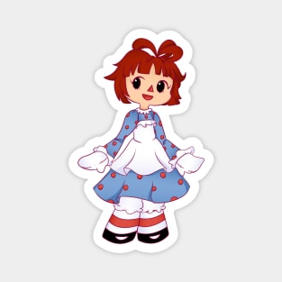 Chibi Raggedy Ann Magnet