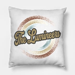 The Lumineers Circular Fade Pillow