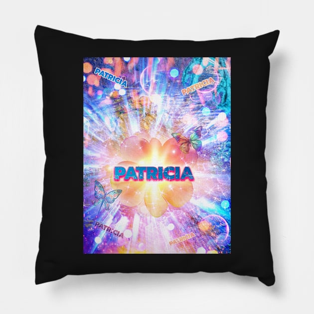 Name Patricia Pillow by Begoll Art