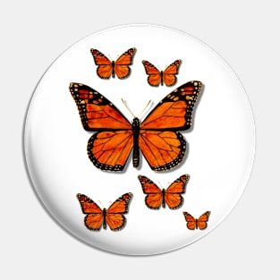 Monarch butterfly Pin