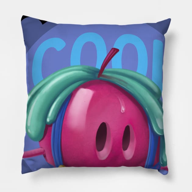 The fruittoon Pillow by aladecuervo