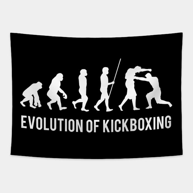 Evolution of Kickboxing Boxing MMA Fighting Tapestry by merchmafia