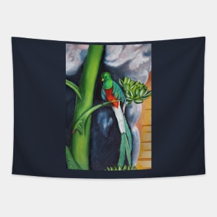 Mexican Quetzal Tapestry