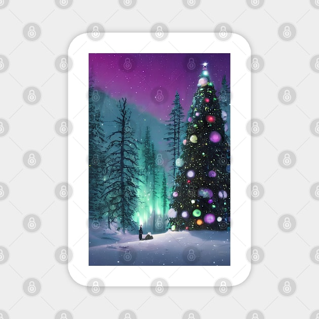 Winter Wonderland Series 02 Magnet by PurplePeacock