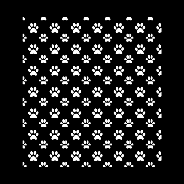 White Paw Print Covid 19 by CreativeLimes