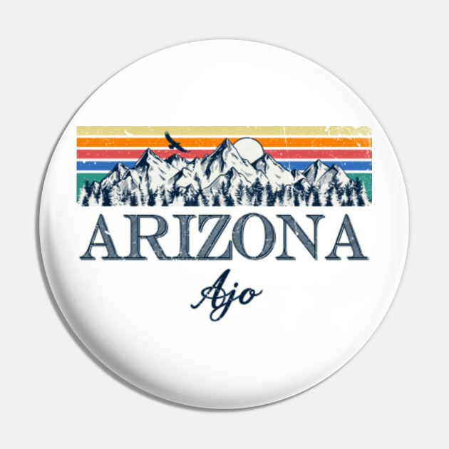 Ajo Arizona Retro Vintage Aesthetic Ajo Arizona Pin Teepublic De Aesthetic stitch lilo disney cartoon profile aesthetics wallpapers cartoons cute characters male icons pink baby uploaded user. teepublic