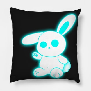 Skull Baby Bunny Pillow