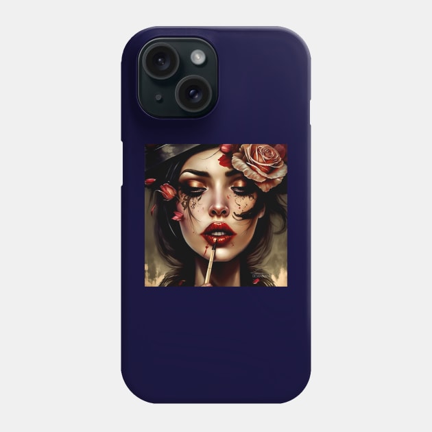 chicano style Phone Case by WestKnightTees