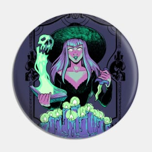 Don't mess with witches Pin