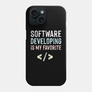 Programming software engineer Phone Case