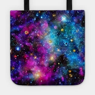 Beautiful Colourful Cosmos Galaxy Pattern Tote