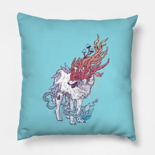 Spirit Wolf Pillow