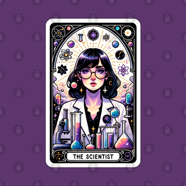 The Scientist Tarot Card by ScienceandSnark