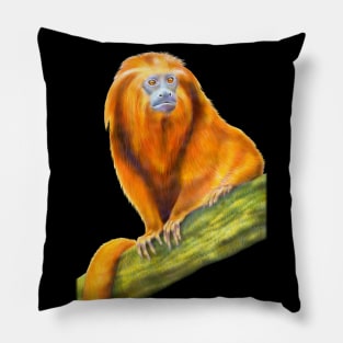 Golden Lion Tamarin Pillow