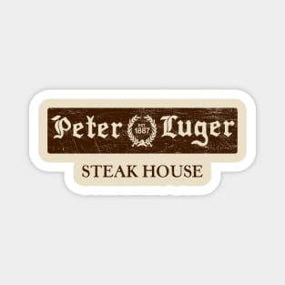 Vintage Peter Steak Luger Magnet