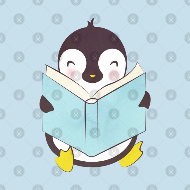 PENGUIN READS by Catarinabookdesigns