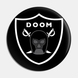 Doom - Raiders Logo Pin